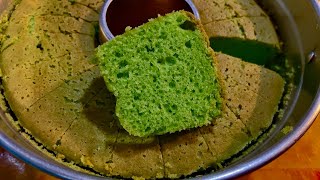 Easiest amp Delicious Pandan Sponge Cake  Pandan Leaf  Coconut Milk 4K [upl. by Dido]