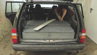 VolvoBox  How to turn a Volvo 940 into an Minicamper [upl. by Alien]