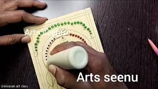 How to make Tanjore painting Muck board step by step online class video 919597621920 [upl. by Zullo]