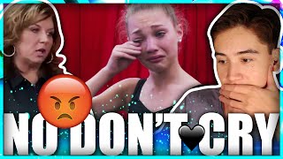 Abby Makes Maddie Ziegler Cry amp Maddie Calls Abby REACTION [upl. by Candice]