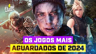 OS JOGOS MAIS AGUARDADOS DE 2024  Flow Games 99 [upl. by Draillih]