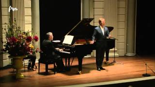 Schubert Schwanengesang  Thomas Oliemans amp Malcolm Martineau  Live Concert HD [upl. by Otcefrep]