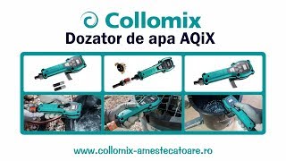 Dozator de apa AQiX Collomix [upl. by Ecirtaemed]