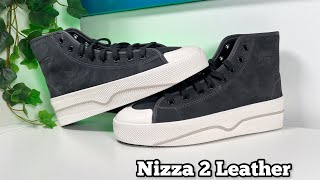 Adidas Nizza 2 Leather Reviewamp On foot [upl. by Dore585]