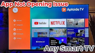 How to Fix Aptoide TV App Not Opening on Smart TV [upl. by Nsaj351]