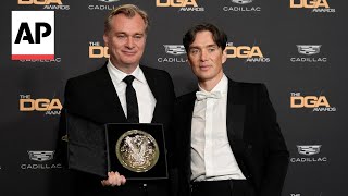 Christopher Nolan wins top prize at DGAs for Oppenheimer [upl. by Leesen]