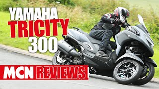 Martin FitzGibbons rides the Yamaha Tricity 300  MCN reviews  Motorcyclenewscom [upl. by Wescott]