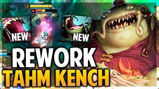 ¡REWORK A TAHM KENCH AHORA ES JUNGLA  League of Legends [upl. by Alraep317]