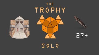 TROPHY  A Simple SOLO BUNKER Base with the BEST Peeks  RUST 2024 [upl. by Housum551]