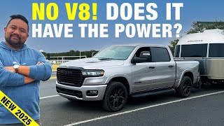 2025 Ram 1500 First Drive You Won’t Miss the V8  Driving Impressions Interior amp More [upl. by Adnof]