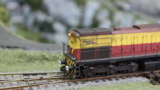 Ferromodelismo H0 Locomotora GT22 Ferrocarriles Argentinos Marca Broadway Paragon 2 Video 1 [upl. by Mannos]