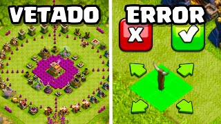 Las 10 aldeas MAS INCREIBLES en Clash of Clans [upl. by Aneg]