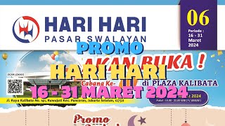 Promo Katalog Hari Hari Swalayan 16  31 Maret 2024 [upl. by Niak956]