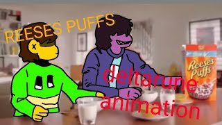 REESES PUFFS deltarune animation [upl. by Refenej]