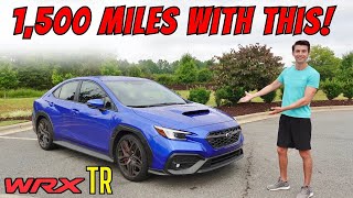 Living With a 2024 Subaru WRX TR For 1500 Miles and Two Weeks [upl. by Oni230]