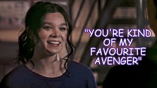 Kate Bishop fangirling over Hawkeye and avengers for over 2 minutes [upl. by Jamesy311]