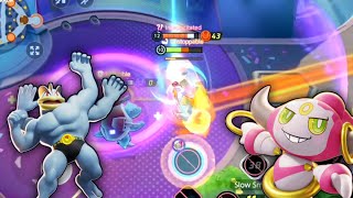 Hoopa and Machamp the ultimate troll duo  Pokemon UNITE clips [upl. by Essam]