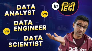 Data Analyst vs Data Scientist vs Data Engineer  Easy Explanation [upl. by Acimot]