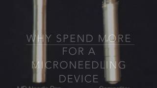 Micro Needling Pen Competitor Comparison  MD Needle Pen [upl. by Iron]