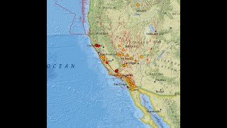 Latest California Earthquake activity Aurora Forecast Saturday Night update 8102024 [upl. by Hynda]