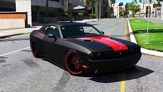 Dodge Challenger SRT 2010  GTA 5  GTA V Cars [upl. by Falkner]