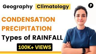 Condensation Precipitation amp Types of Rainfall  Climatology  Geography by Maam Richa [upl. by Ettenot]