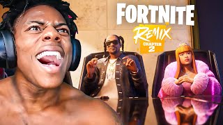 Speed reacts to OG Fortnite Chapter 2 Remix Trailer [upl. by Chapell]