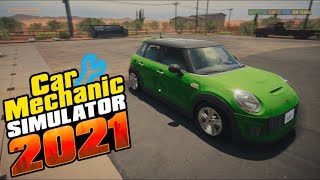 I Repaired A Mini Cooper  Car Mechanic Simulator 2 [upl. by Anivram158]