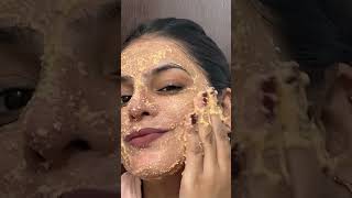 Masoor dal Face pack for skin whitening✨ 👇🏻shortsvideo skincaretips facemask youtubeshorts [upl. by Enelyam397]