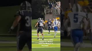 4star Auburn safety commit Eric Winters with a crazy 99yard kickoff return for a touchdown [upl. by Surad246]