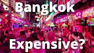 Bangkok Expensive Prices  Soi Cowboy Blues  Sukhumvit Wine Dine Hotels Bangkok Thailand [upl. by Yoho]