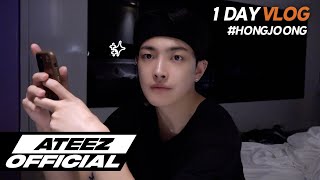 ATEEZ에이티즈 log1DAY VLOG HONGJOONG3 [upl. by Elyrad347]