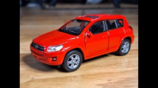 Diecast Toyota RAV 4 136 Welly [upl. by Vacuva]