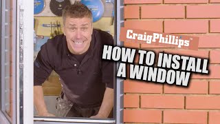 How to install a window frame glass and panels  Window Fitting 101  Complete Guide [upl. by Yrellih]