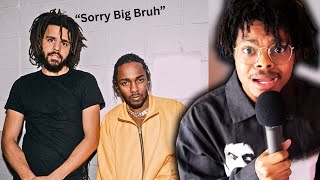 J Cole Just Apologized To Kendrick [upl. by Nosiddam]