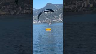 insane landing 💥 best stunts shorts stunt paragliding parachute [upl. by Marius]