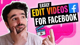 How to Edit Videos For Facebook 2022 [upl. by Rika]