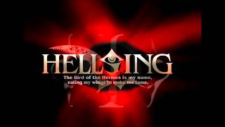 Monster of God Hellsing Ultimate lyrics [upl. by Suinotna]