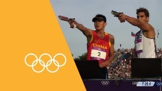 Modern Pentathlon  A Brief History  90 Seconds Of The Olympics [upl. by Terag]