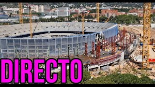 🔴OBRAS CAMP NOU EN DIRECTO [upl. by Yelsnik]