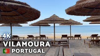 4K FALÉSIA BEACH  VILAMOURA QUARTEIRA  ALGARVE  PORTUGAL [upl. by Enilorak]