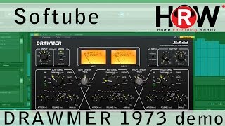 DRAWMER 1973 from Softube Mastering a song [upl. by Mecke93]