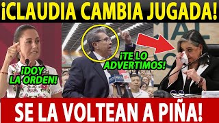 CLAUDIA CAMBIA LA JUGADA ¡LEGISLADORES DE LA 4T ALISTAN CONTRA AT4QUE CONTRA PIÑA Y EL PJ [upl. by Vastha]