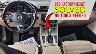 How to Factory Reset DSG Automatic Gearbox  A Must Do For a Used Car [upl. by Guria]