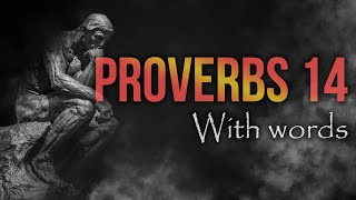 The book of Proverbs chapter 14 KJV  Audio Bible reading [upl. by Damahom409]