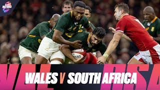 Wales v South Africa  Match Highlights  Autumn Nations Series [upl. by Trawets107]