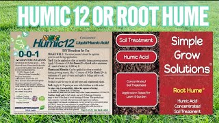 NExt Humic 12 vs Simple Lawn Solutions Root Hume  Main Differences [upl. by Conn]