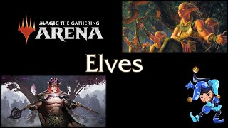 Green Black Elves  Standard 2022 Deck on Magic Arena  July 12th 2021 [upl. by Dione]