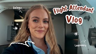 FLIGHT ATTENDANT VLOG WORKING DURING THE HOLIDAY SEASON [upl. by Eartha802]