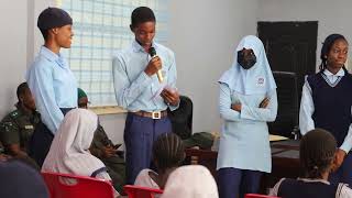 Students from Government Secondary School Garki Abuja performing during the 2024 wmbd [upl. by Akili661]